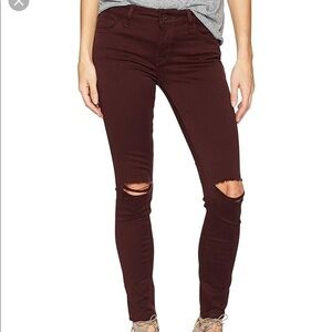 DL1961 Margaux Ripped Malbec Ankle Skinny …